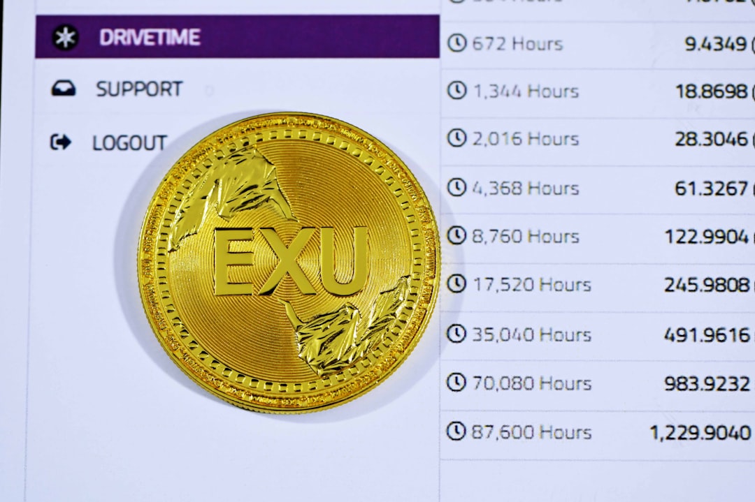 gold and silver round coin